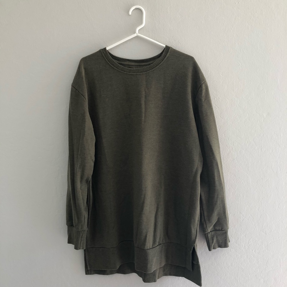 Green sweater XL